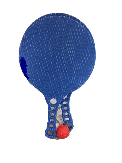 [21200120KID] Beach ball SET bleu - 2 pallette + ballon