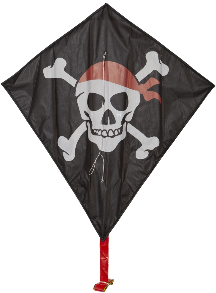 [21712561KID] SKULLY DIAMOND 60*65 CERF-VOLANT