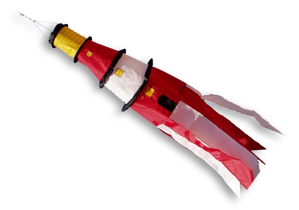 [21851138KID] WINDSOCK LEUCHTTURM 130*45