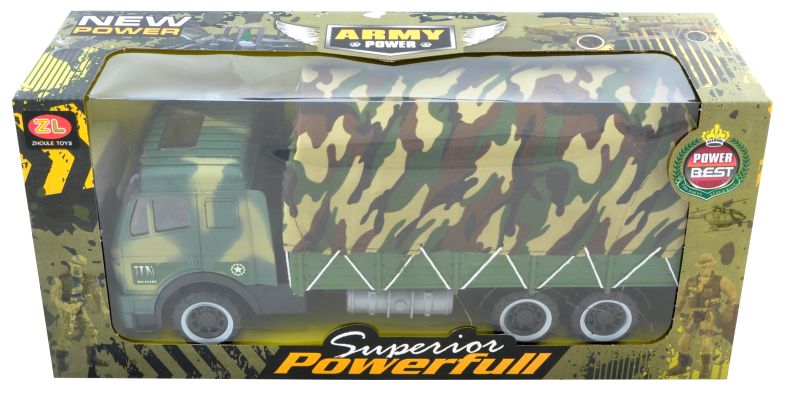 [30516708KID] Camion de l'Armée Camouflage