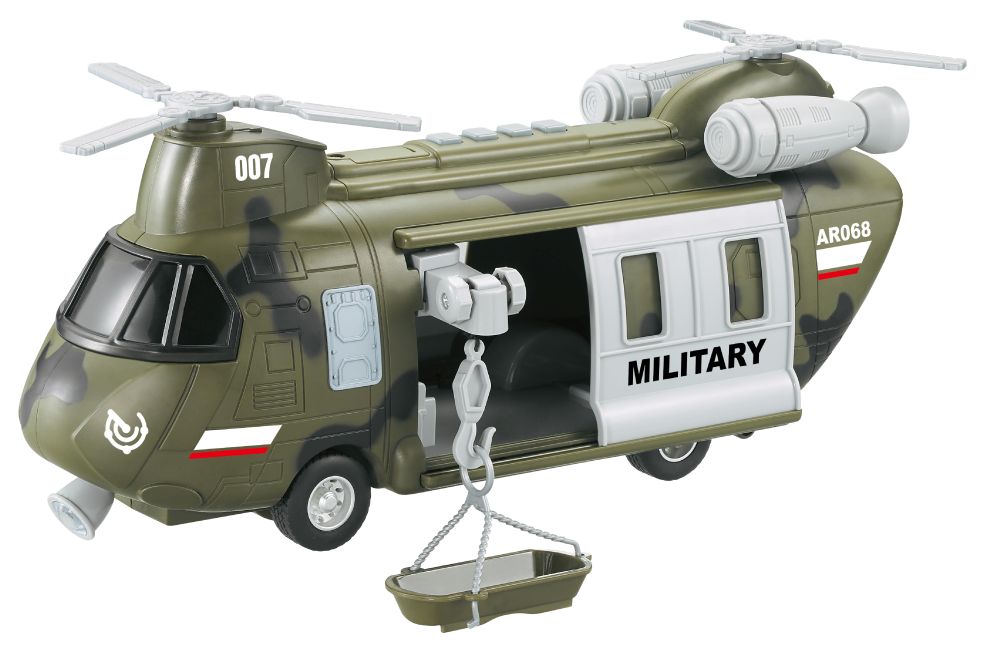 [30551448KID] 1:16 leger reddingshelicopter (friction,light and