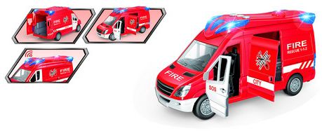 [31072613KID] BRANDWEERWAGEN LICHT EN GELUID