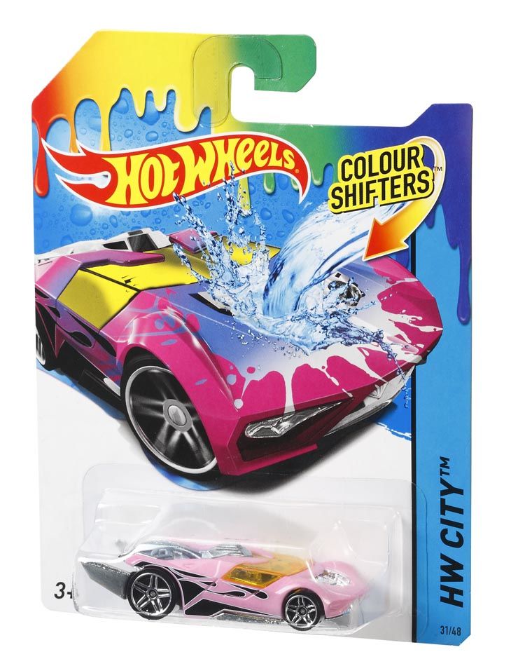 [32334571MAT] BHR15 HotWheels Druckguss-Farbschieber-Sortiment