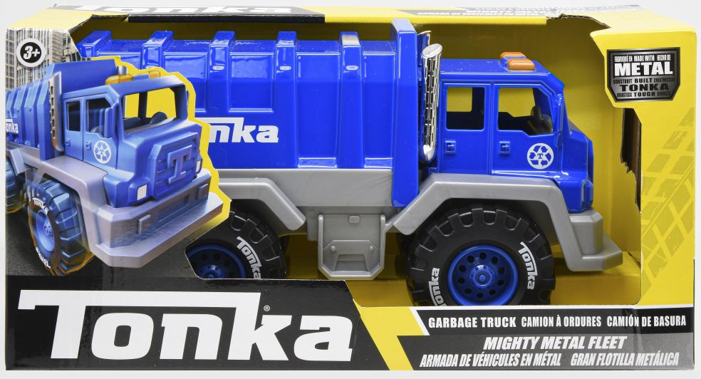 [32437281KID] TONKA - METAL FLEET - GARBAGE TRUCK