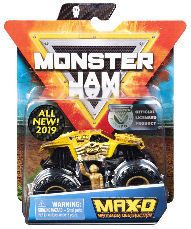 [33744941KID] Monster Jam - 1:64 Die-Cast Truck 1 Pack Asst