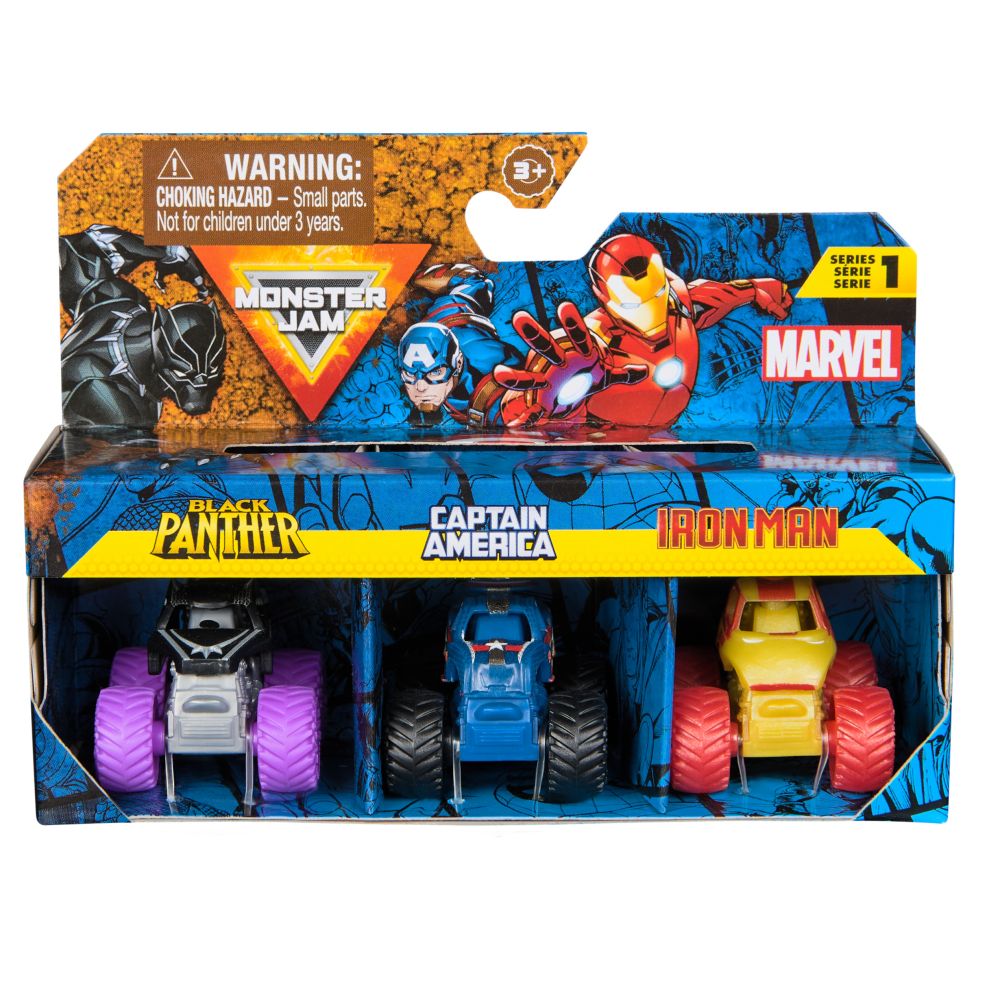 [33770229KID] Monster Jam – Mini pack Marvel