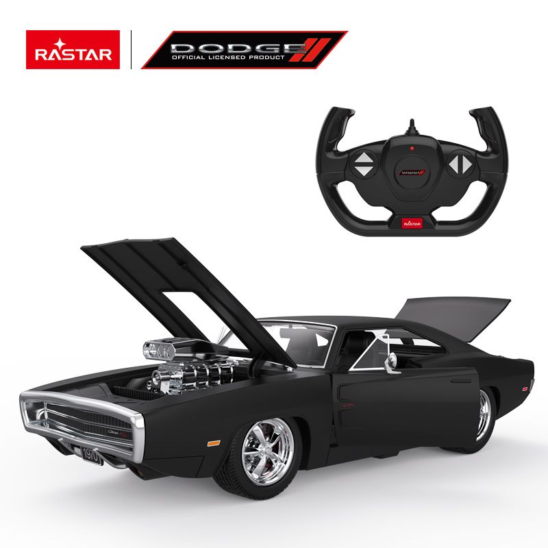 [33799010KID] R/C 1:16 Dodge Charger R/T with engine Version