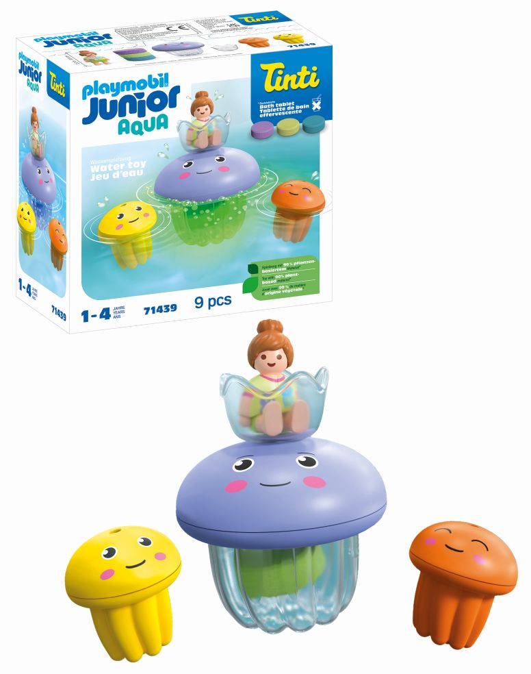 [36071439PLA] Junior & Tinti: Bunte Quallenfamilie
