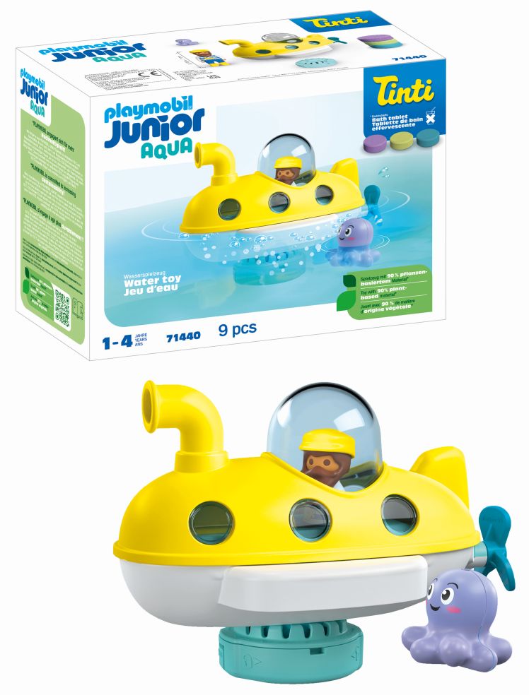 [36071440PLA] Junior & Tinti: Kleurrijke onderzeeër