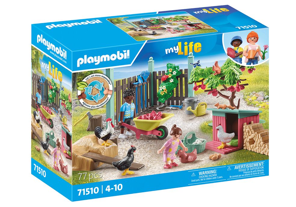 [36071510PLA] Kleine kippenboerderij in de tuin van het kleine h