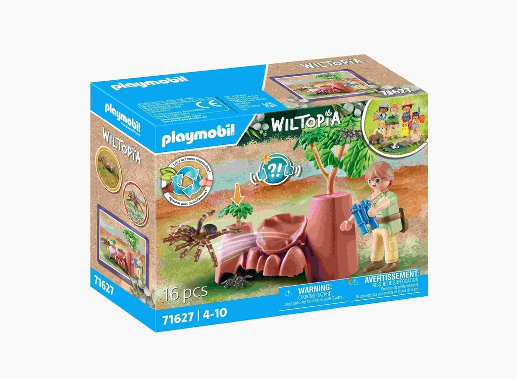 [36071627PLA] Spinnenfelsen playmobil