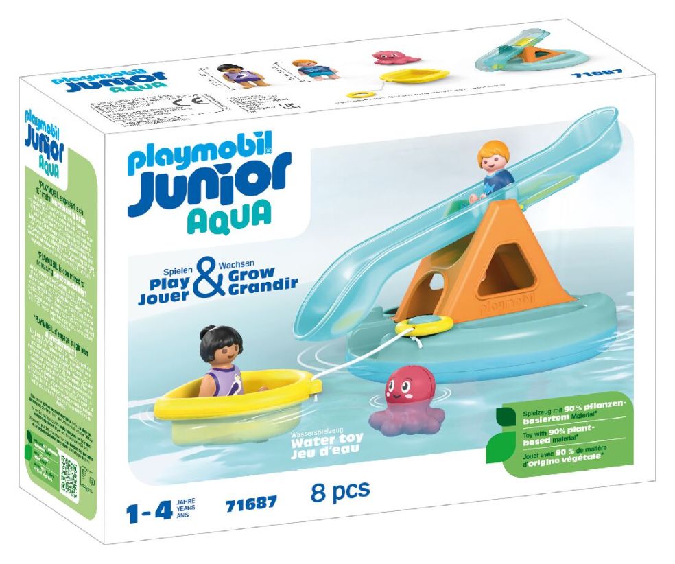 [36071687PLA] Junior Swimming Island with water slide