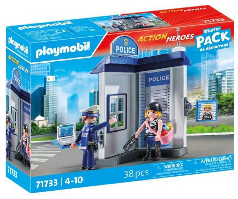 [36071733PLA] Playmobil - Politie verhoorkamer