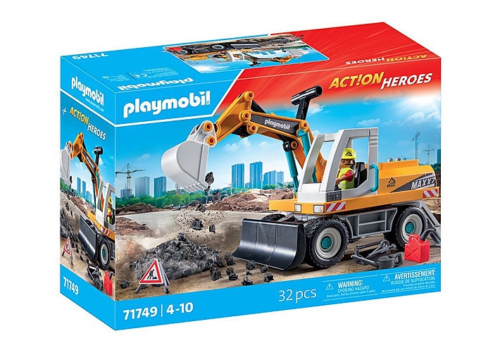 [36071749PLA] Playmobil - Großer Bagger