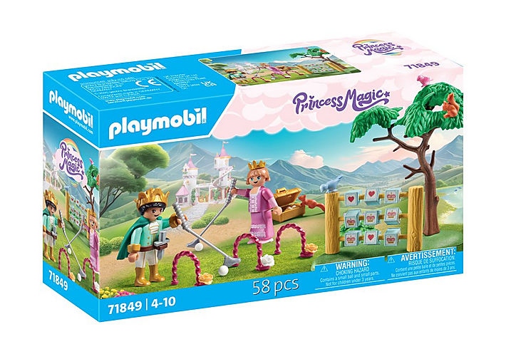 [36071849PLA] Playmobil - jardin royal avec prince et princesse