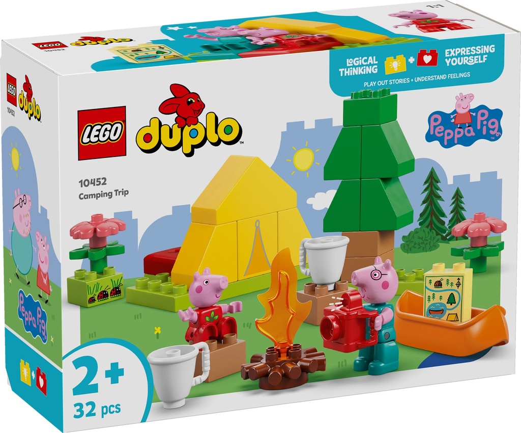 [36110452LEG] DUPLO Peppa Pig Voyage en camping