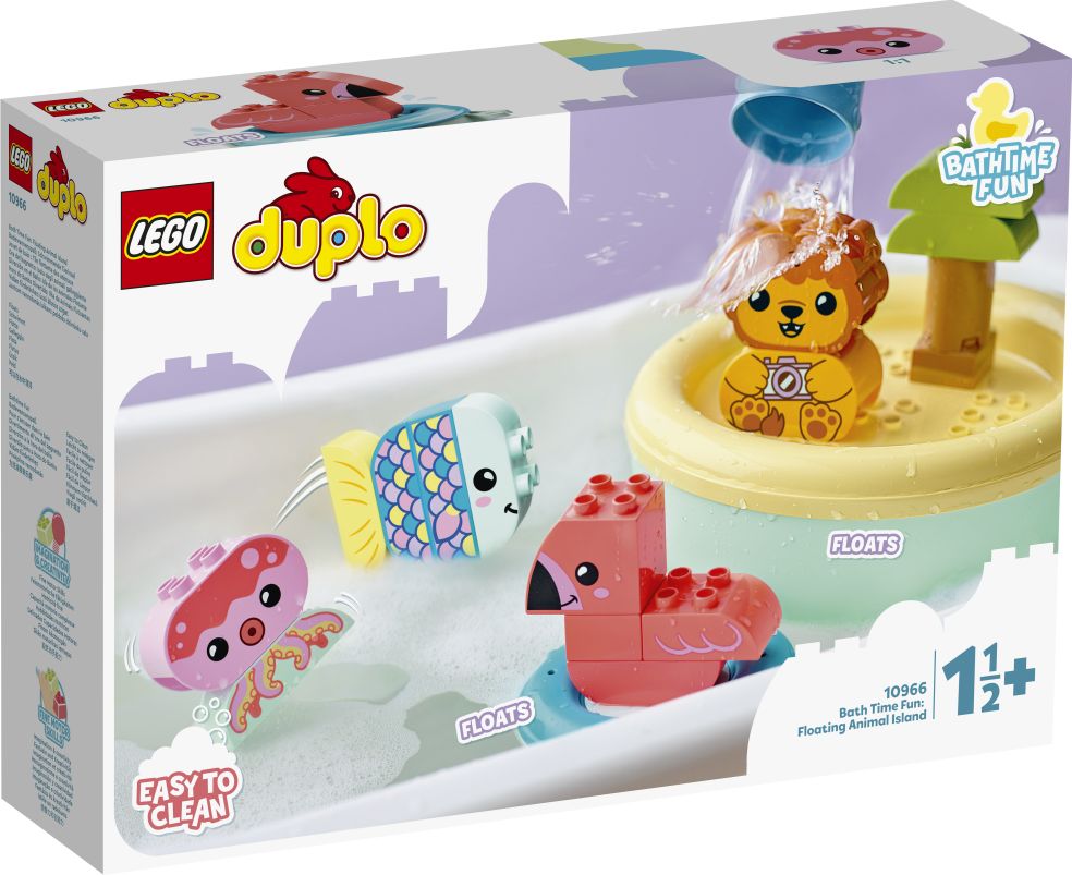 [36110966LEG] DUPLO Pret in bad: drijvend diereneiland