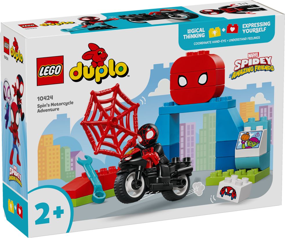 [36210424LEG] DUPLO De motoravonturen van Spin