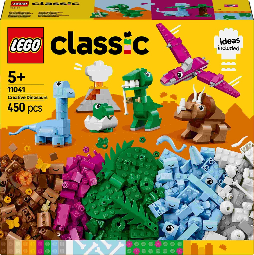 [36211041LEG] Classic Dinosaures Créatifs