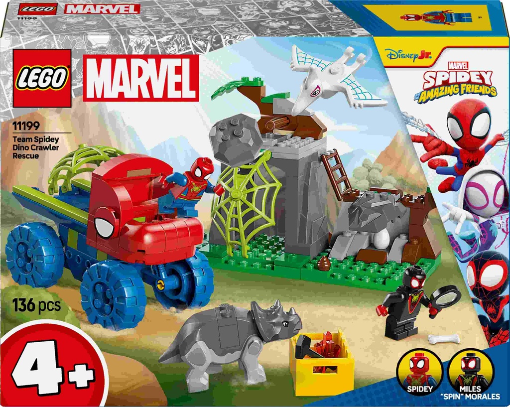 [36211199LEG] Spidey Team Spidey reddingsmissie met dinot
