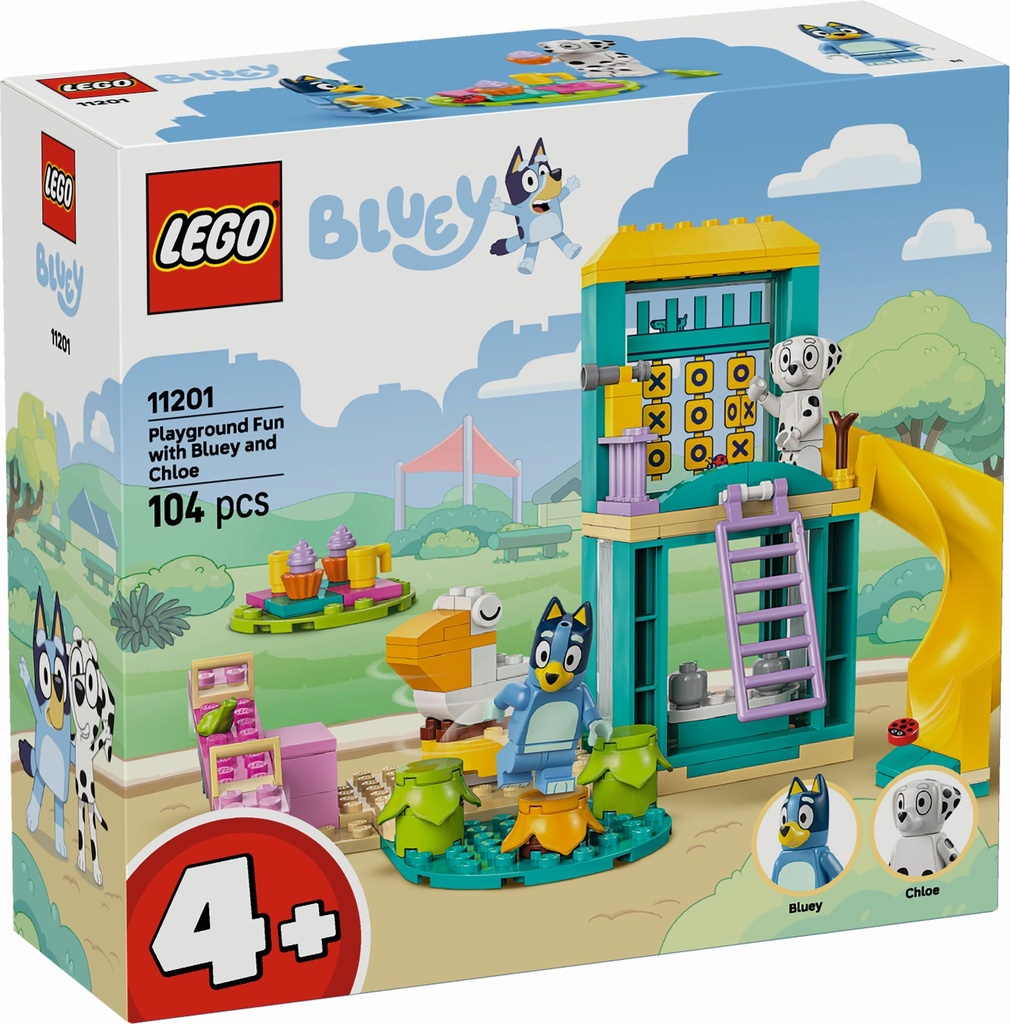 [36211201LEG] Bluey et Chloe à l’aire de jeux