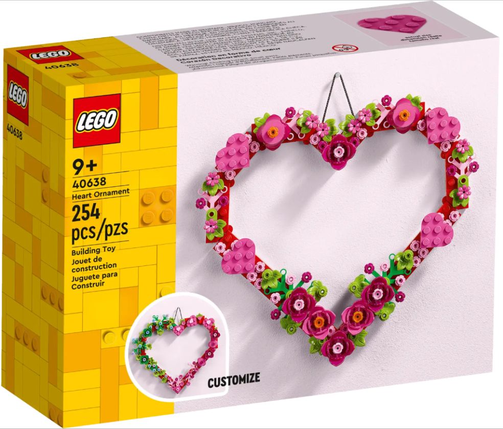 [36240638LEG] LEL Seasons & Occasions Heart ornament