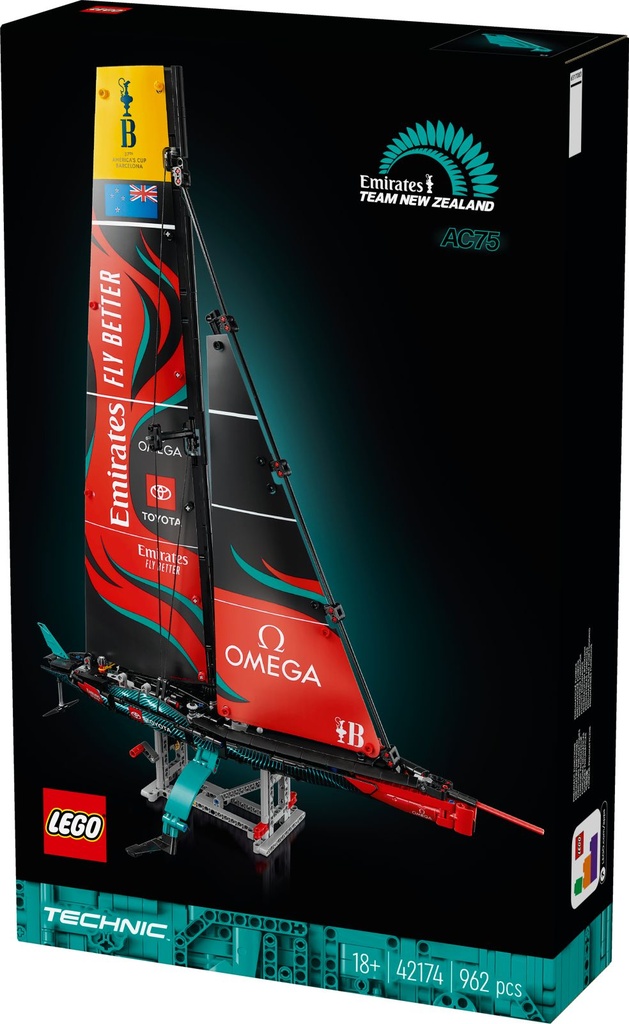 [36242174LEG] Technic Emirates Team New Zealand AC75 Yach