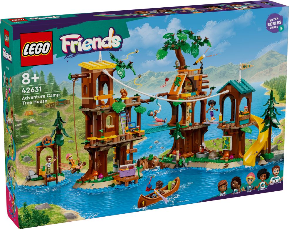 [36242631LEG] Friends Adventure Camp Treehouse