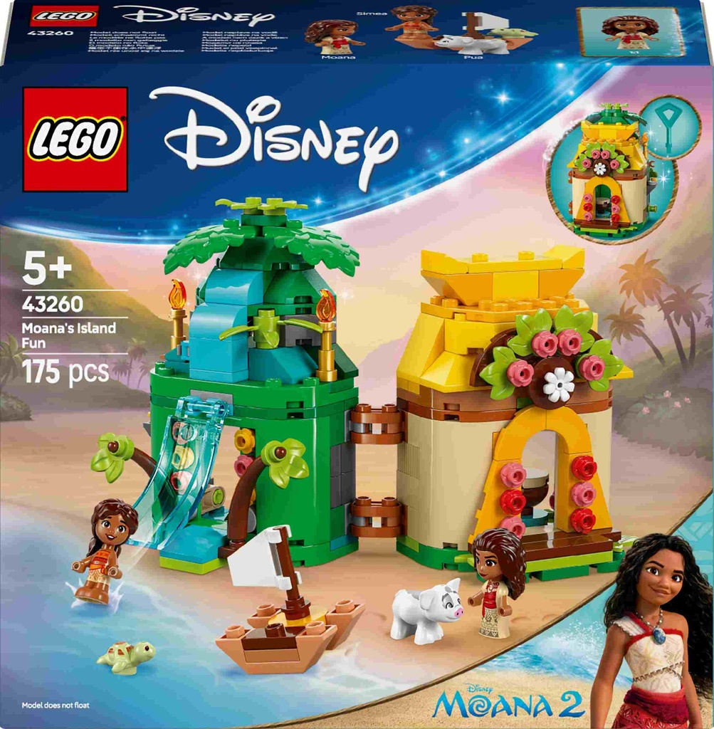 [36243260LEG] Disney Moana 2 Moana's Play Island