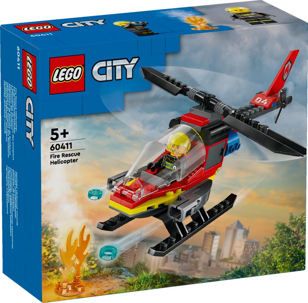 [36260411LEG] City Fire Rescue Helicopter