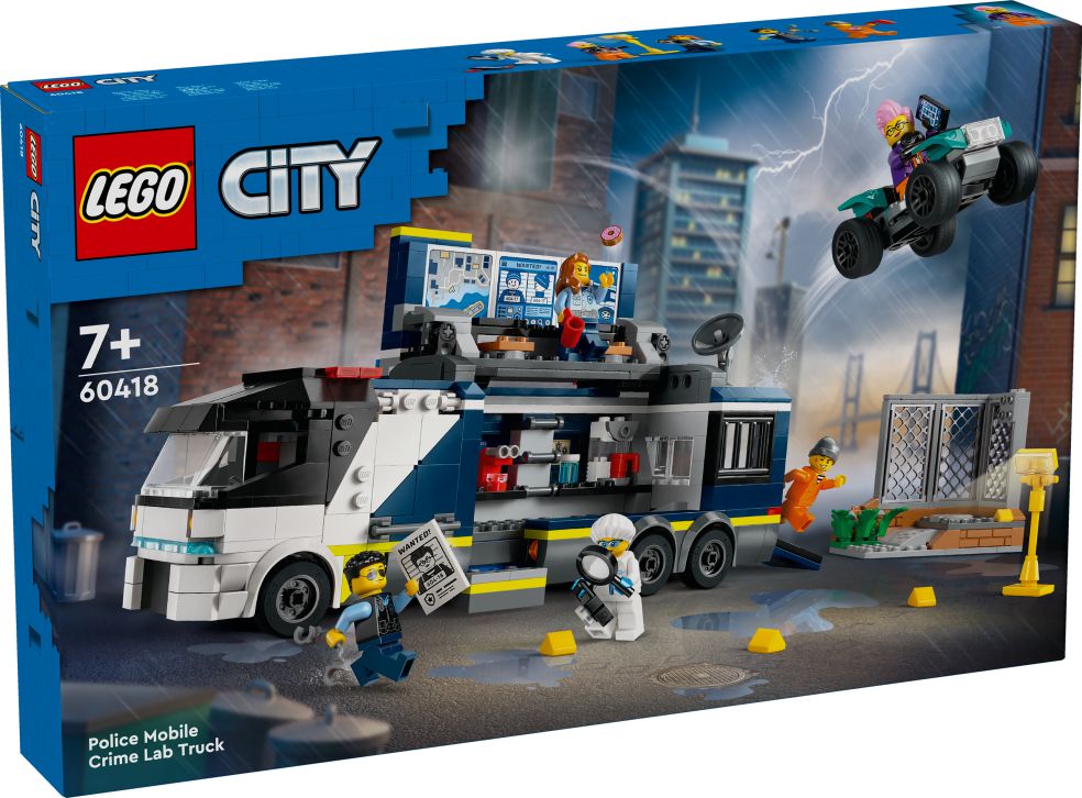 [36260418LEG] City Police Mobile Crime Lab Truck