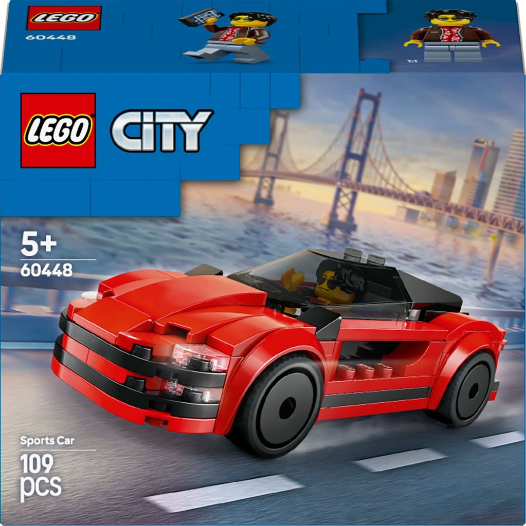[36260448LEG] City Roter Sportwagen