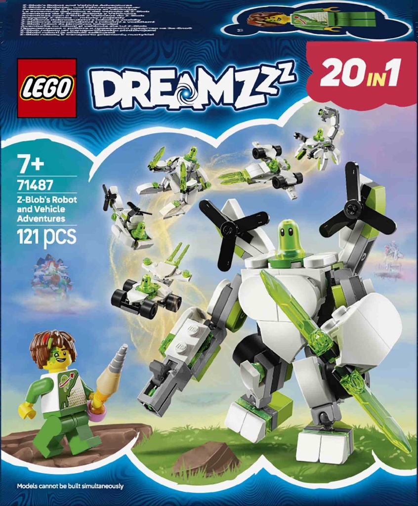 [36271487LEG] Dreamzzz Z-Blobs robot- en voertuigavonture