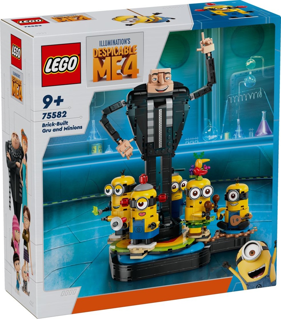 [36275582LEG] Dispicable ME 4 Bouwbare Gru en Minions