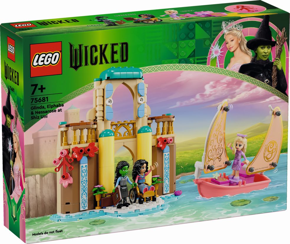 [36275681LEG] Wicked Glinda, Elphaba en Nessarose op Shiz