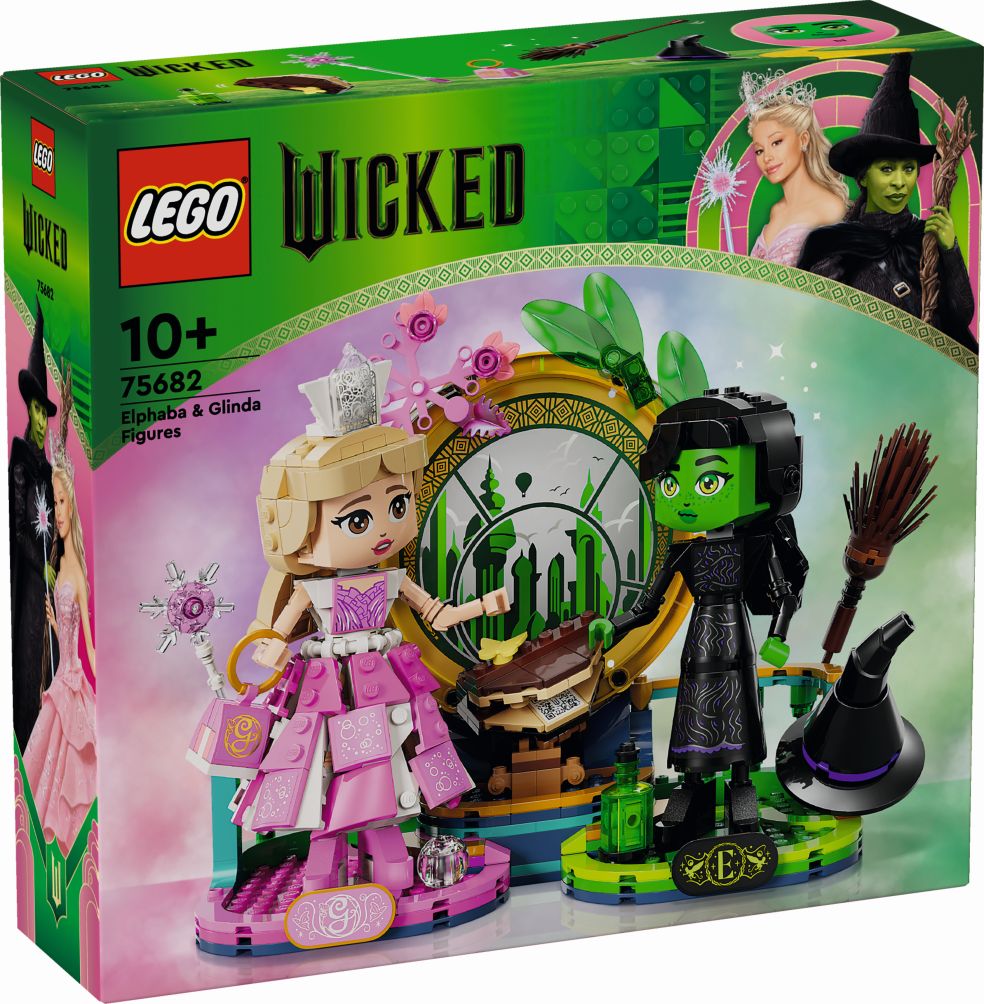 [36275682LEG] Wicked Elphaba und Glinda Figuren