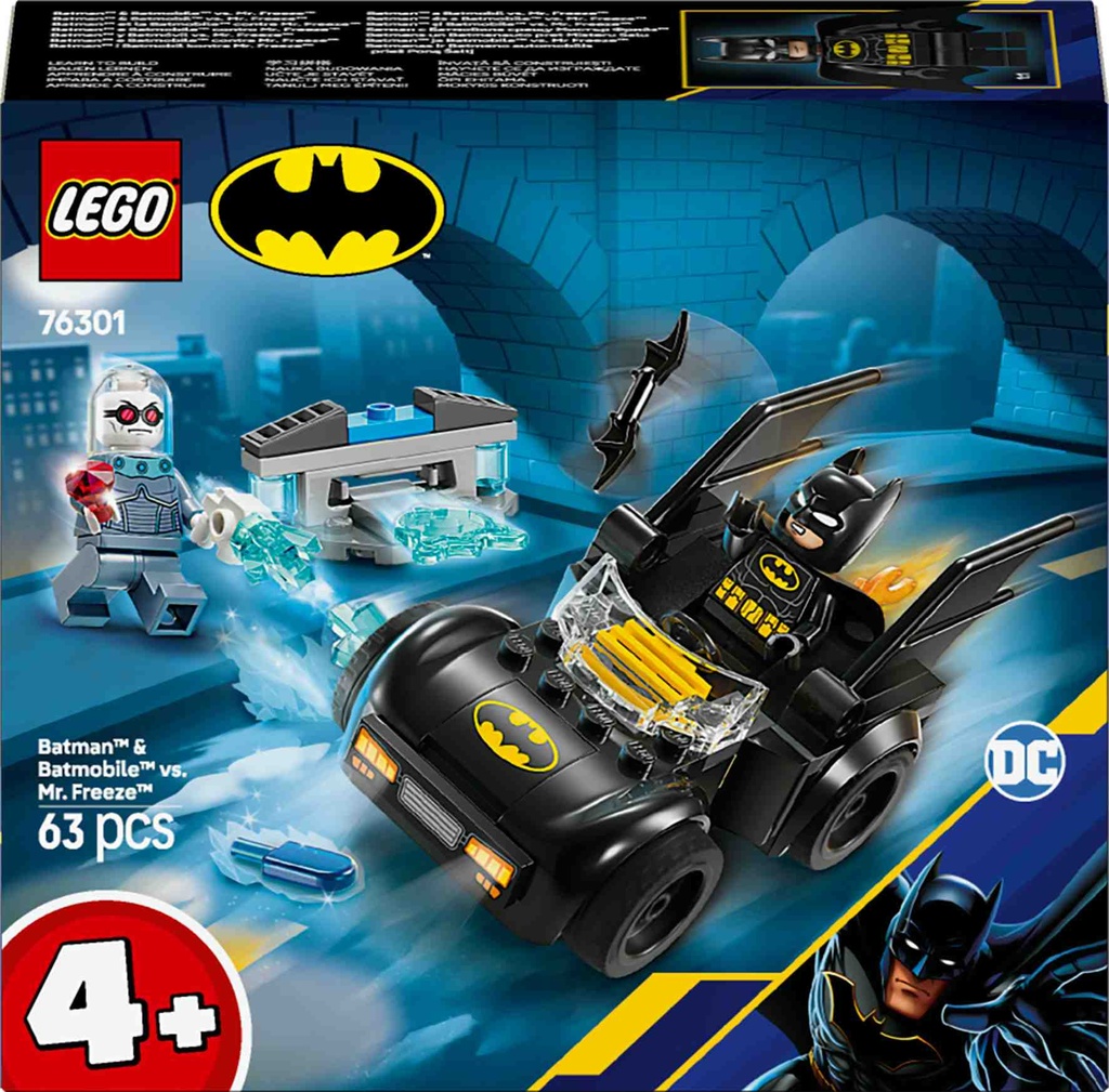 [36276301LEG] Super Heroes Batman en Batmobile vs. Mr.