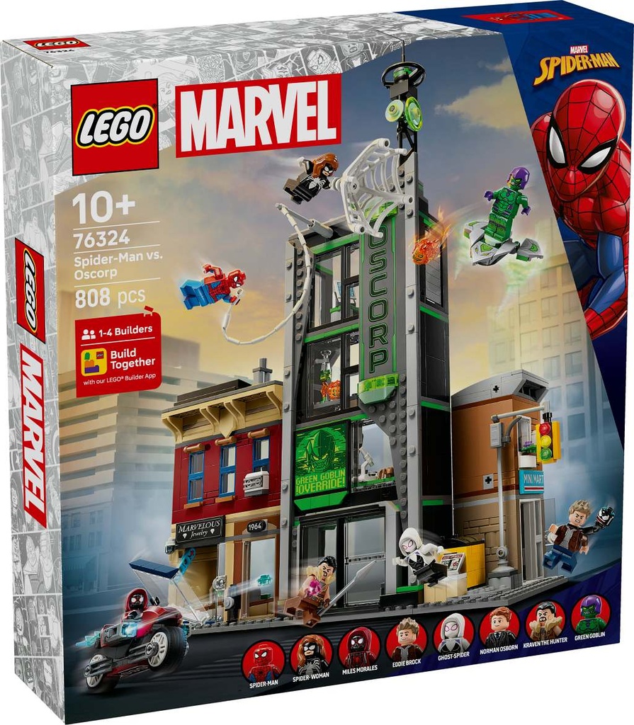 [36276324LEG] Marvel Spiderman vs Oscorp