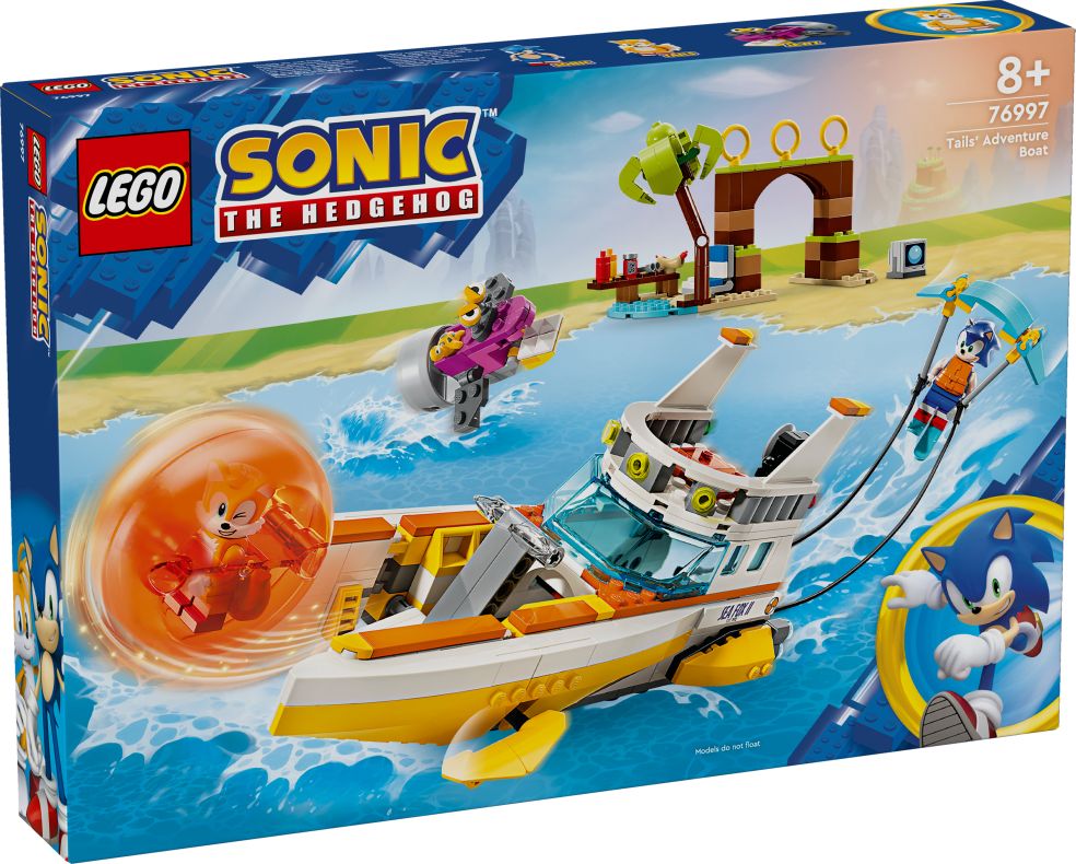 [36276997LEG] Sonic The Hedgehog Tails' Adventure Boat