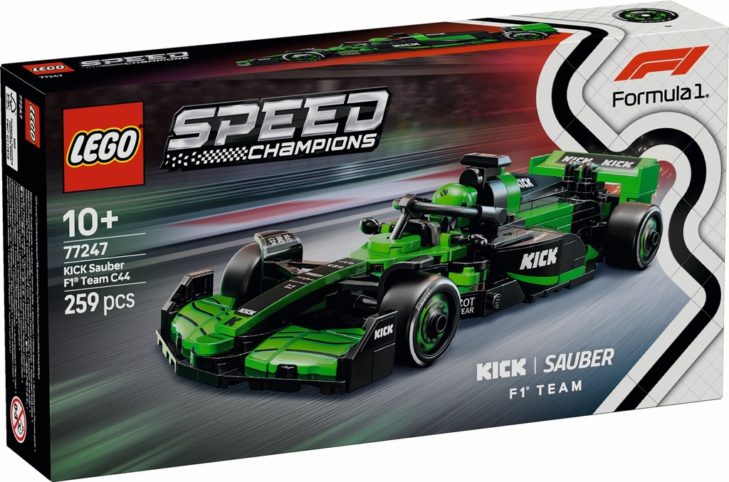 [36277247LEG] Speed Champions KICK Sauber C44 Team F1 Rennwage
