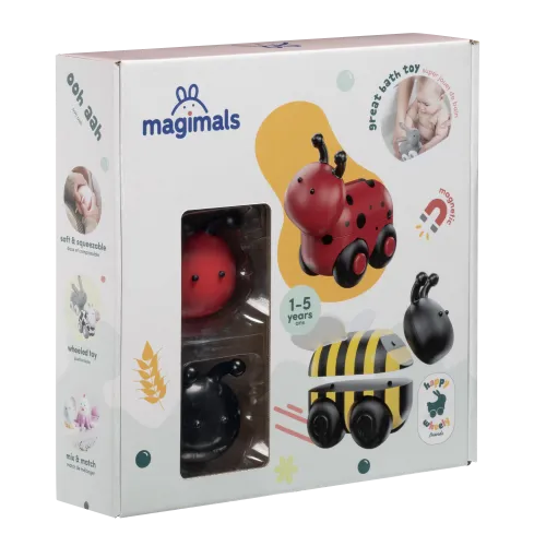 [36302002CLI] Magimals Wheely Insects Box