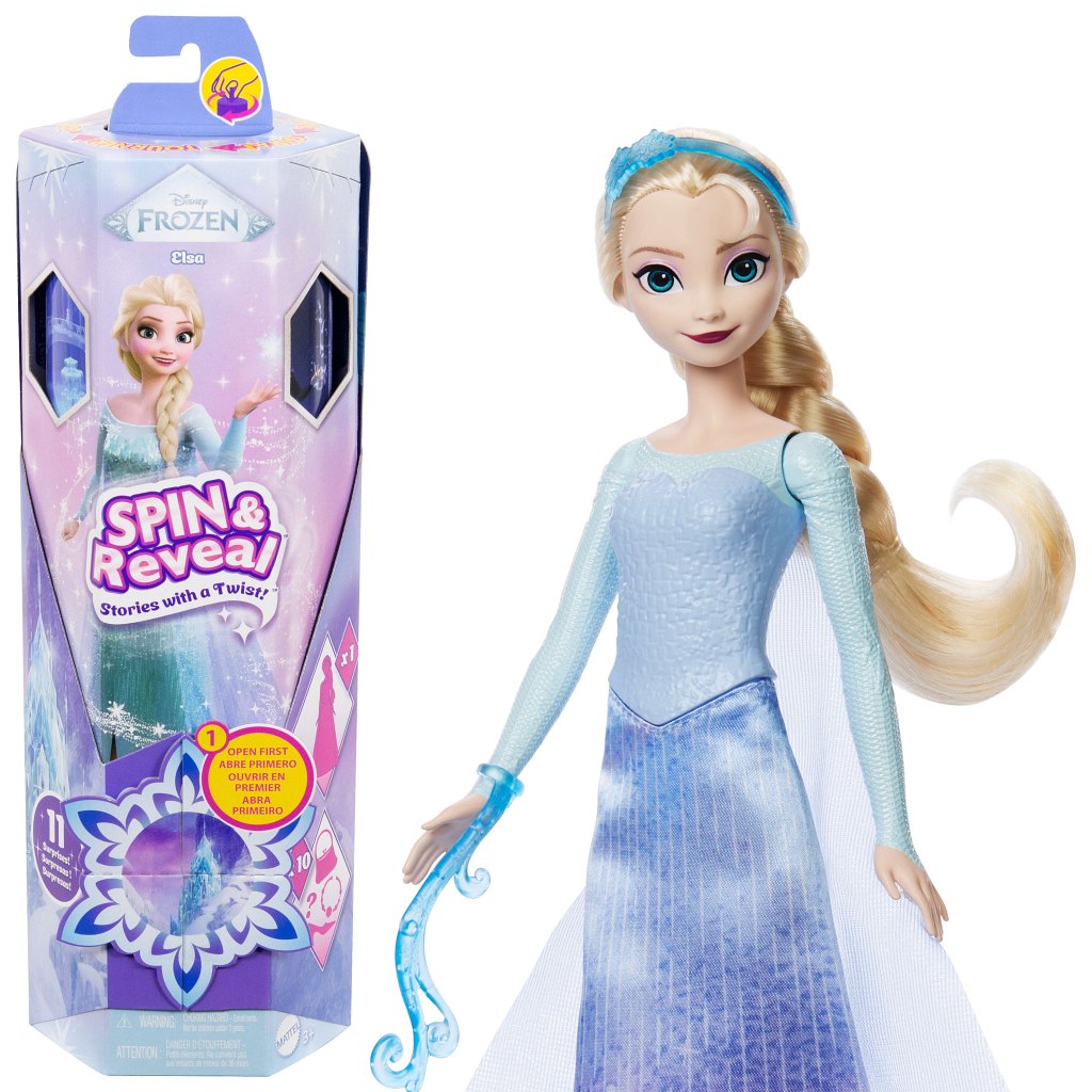[371JBG59MAT] Disney Frozen SPIN & REVEAL Elsa