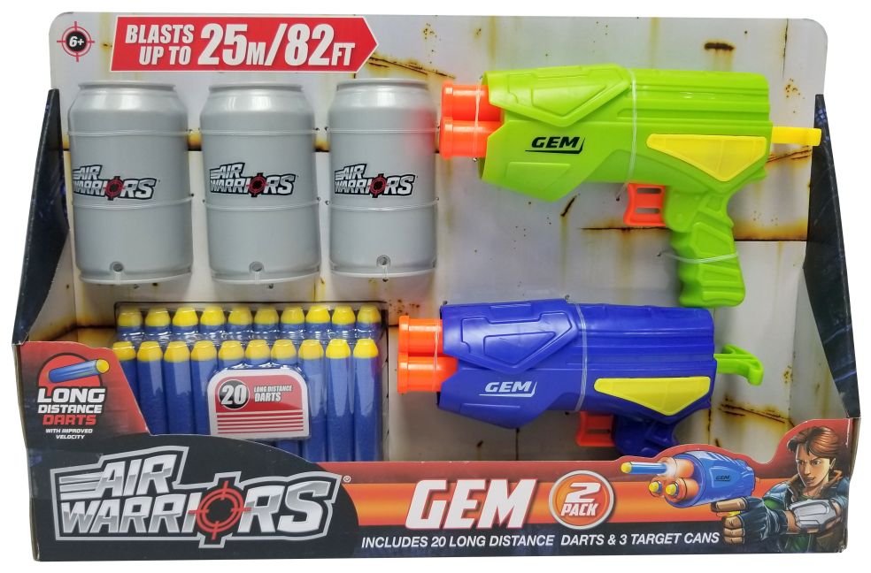 [38562490KID] 62490 Gem 2PK avec 3 boîtes de 20 fléchettes LD