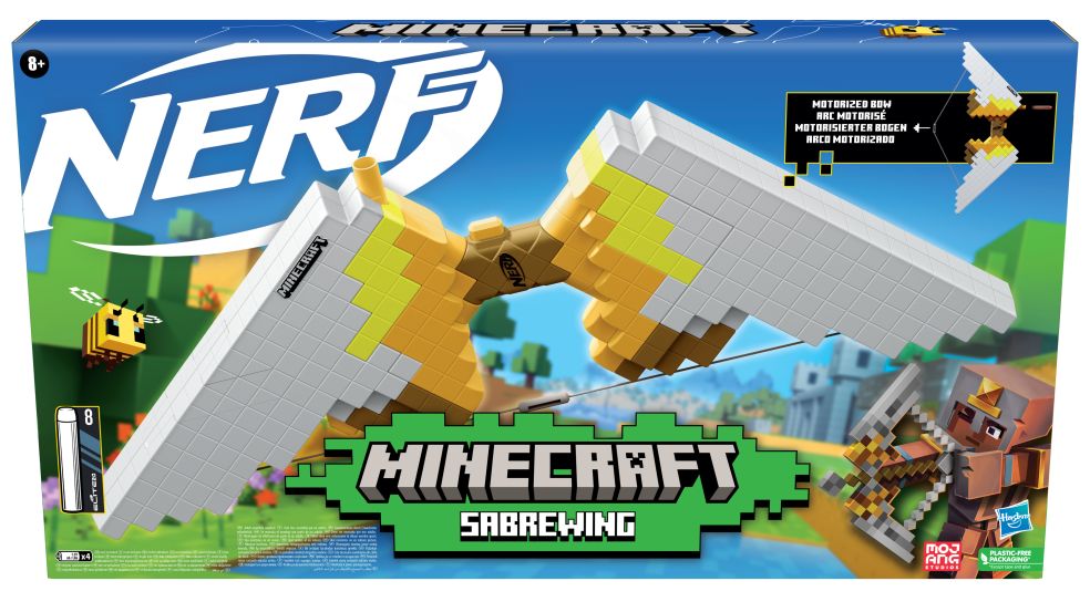 [38713990HAS] NERF Minecraft Sabrewing
