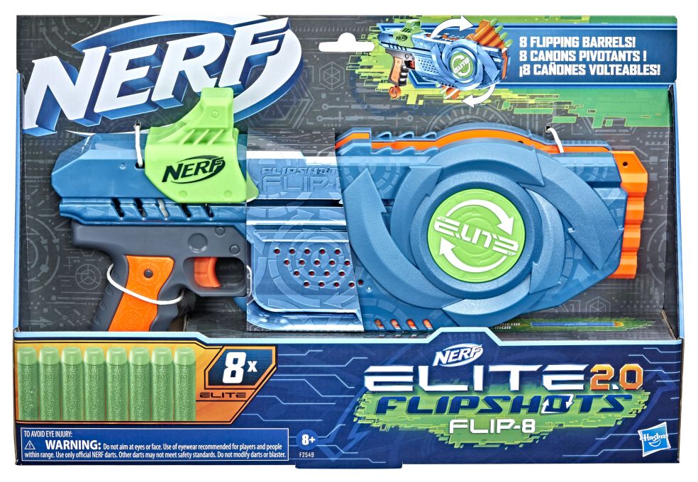 [38787673HAS] NERF Elite 2.0 Flip 8