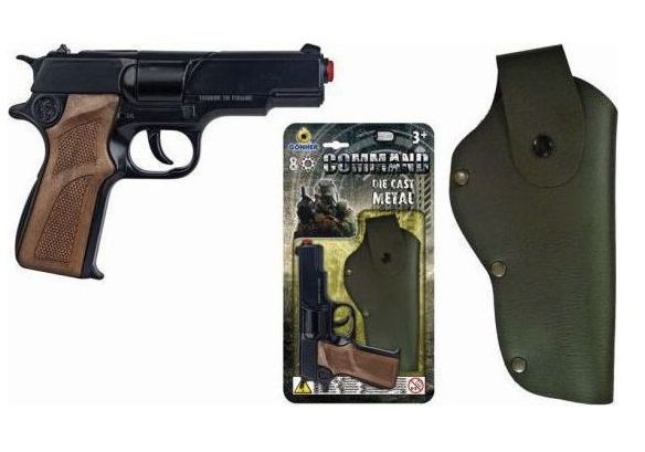 [39001125GON] Pistol 8 shots & Holster