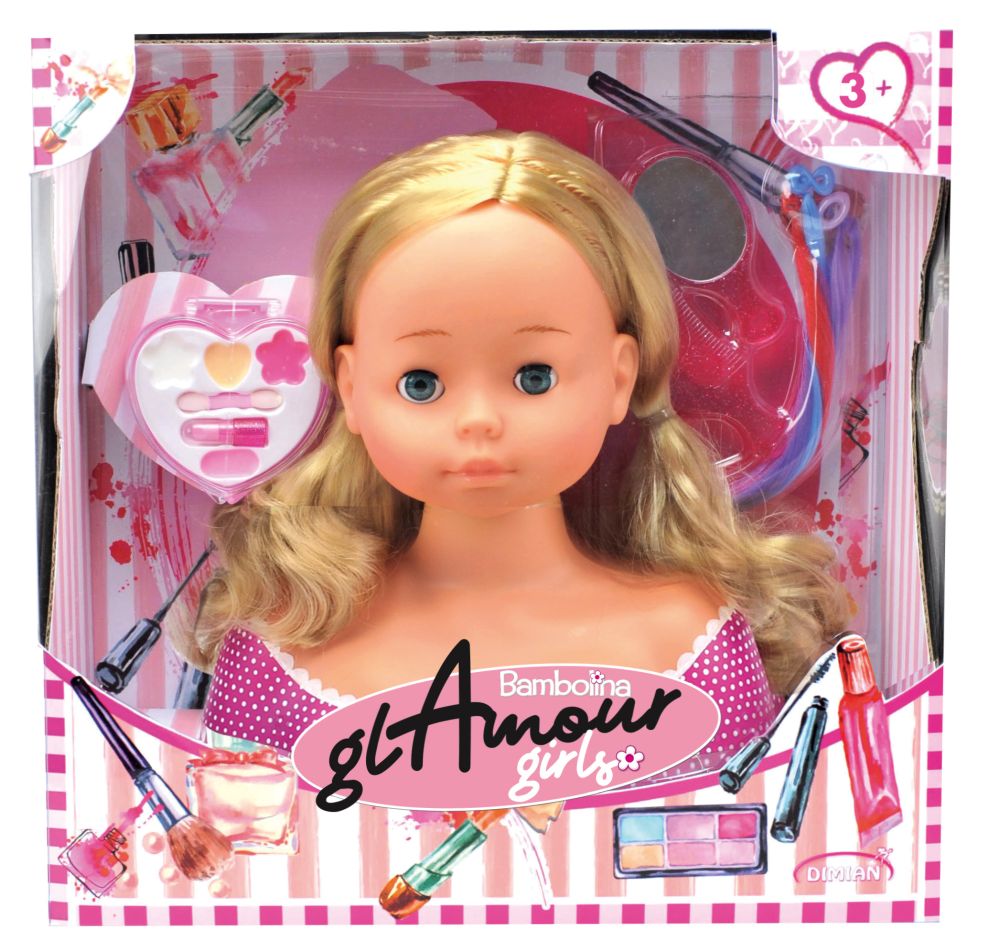 [40098050KID] BAMBOLINA MOLLY STYLING HEAD WITH ACCESSORIES - WI