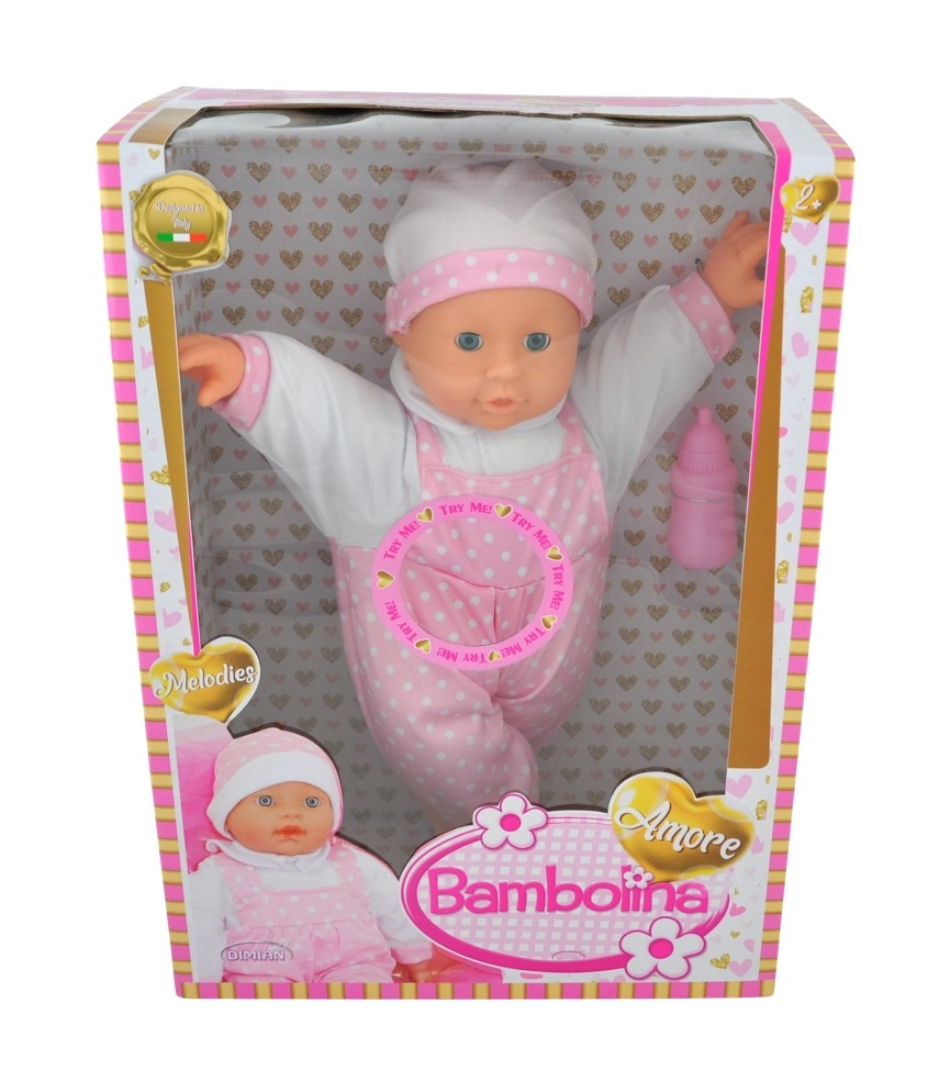 [40298519KID] Poupée AMORE 40CM DOLL 4 MELO BABY SOU