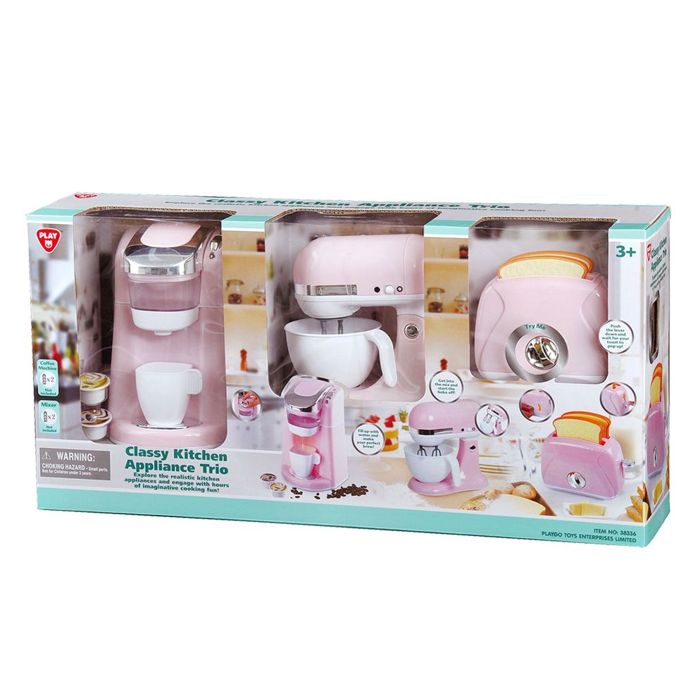 [42138336KID] 765531 Coffee Machine -Breadrooster-Mixer B/O