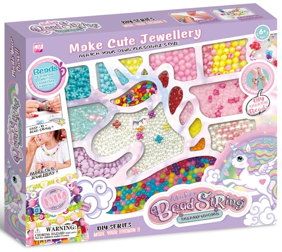 [43305511KID] ENSEMBLE DE BIJOUX À BRICOLAGE